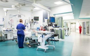 Critical care ward at Salford Royal