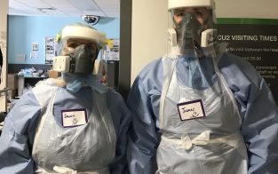 Staff in PPE