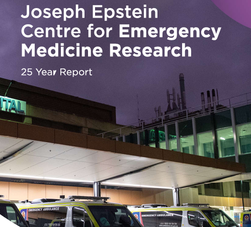 Joseph Epstein Centre for Emergency Medicine Research 25 years report