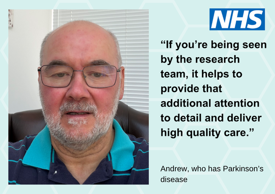 “If you’re being seen by the research team, it helps to provide that additional attention to detail and deliver high quality care.”