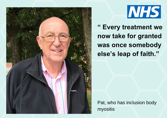 “ Every treatment we now take for granted was once somebody else’s leap of faith.”