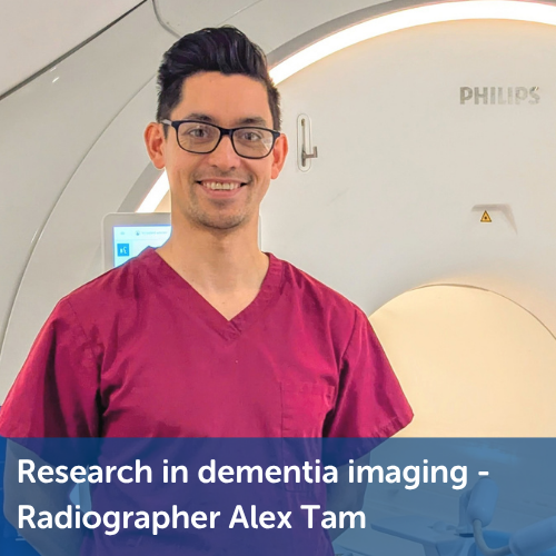 Research in dementia imaging - Radiographer Alex