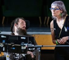 Cathy Soreny with collaborator Jamie Preece