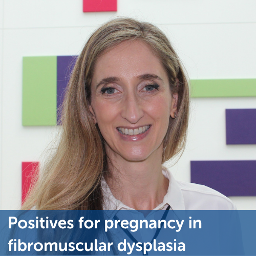 Positives for pregnancy in fibromuscular dysplasia
